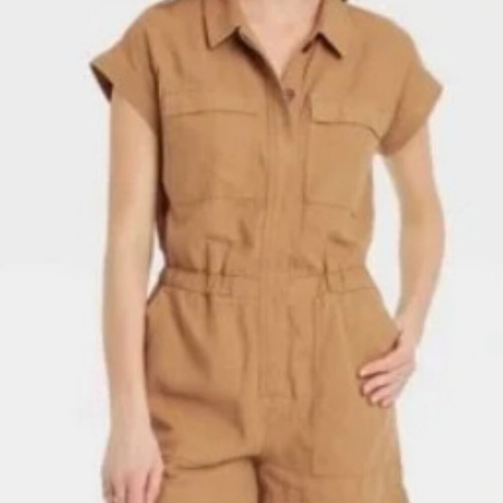 Women's Short Sleeve Romper -  Universal Thread